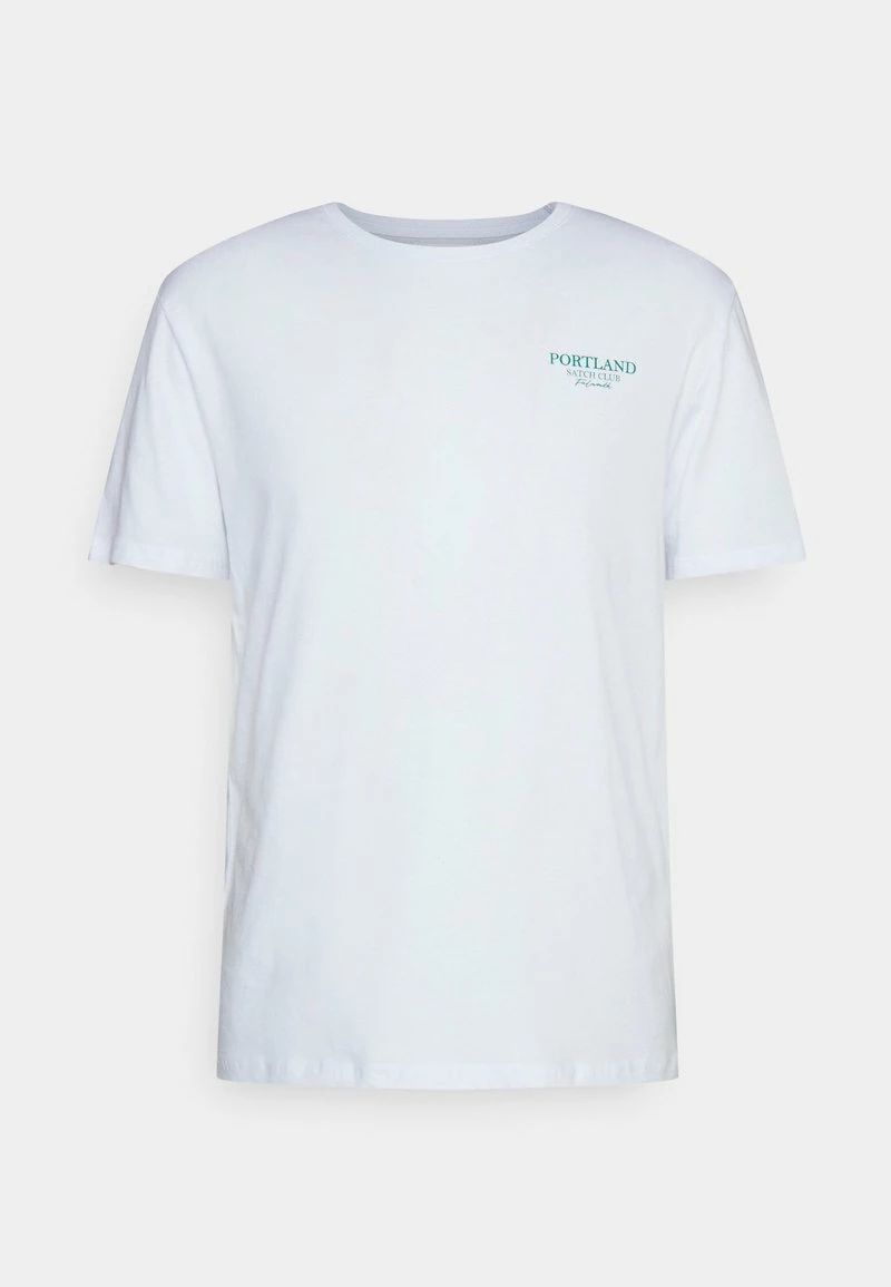 Pier One Hombre GRAPHIC T-SHIRT - Camiseta Estampada - White 10 Pier One Hombre GRAPHIC T-SHIRT - Camiseta Estampada - White - Imagen 8