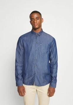 Pier One Hombre Camisa - Dark Blue