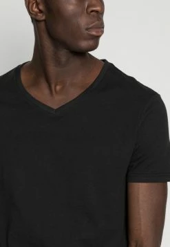 Pier One Hombre 5 PACK - Camiseta Básica - White/blue/black -Pier One Comercio 04339dc8a41b4f87892bcf5988fa14bc