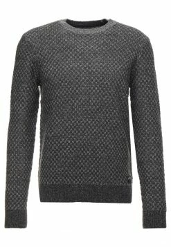 Pier One Hombre Jersey De Punto - Mottled Grey -Pier One Comercio 04f0f5224f64424ea4ea01c9125079f9