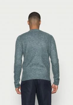 Pier One Hombre ESSENTIAL WINTER CREWNECK - Jersey De Punto - Blue/grey -Pier One Comercio 06507061e4e14b7d8d5719eb6769f374