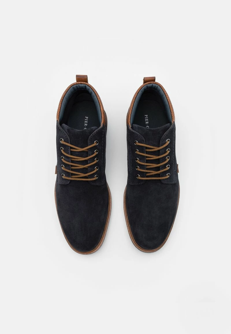 Pier One Hombre LEATHER - Botines Con Cordones - Dark Blue 6 Pier One Hombre LEATHER - Botines Con Cordones - Dark Blue - Imagen 4