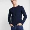 Pier One Hombre Camiseta De Manga Larga - Dark Blue -Pier One Comercio 06c0f898810f430b9940a5e8fa302658