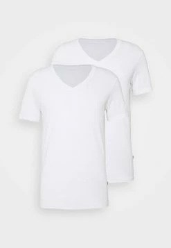 Pier One Hombre 2 PACK - Camiseta Básica - White -Pier One Comercio 080dd0916ef948e18ad5bc64ef88608c