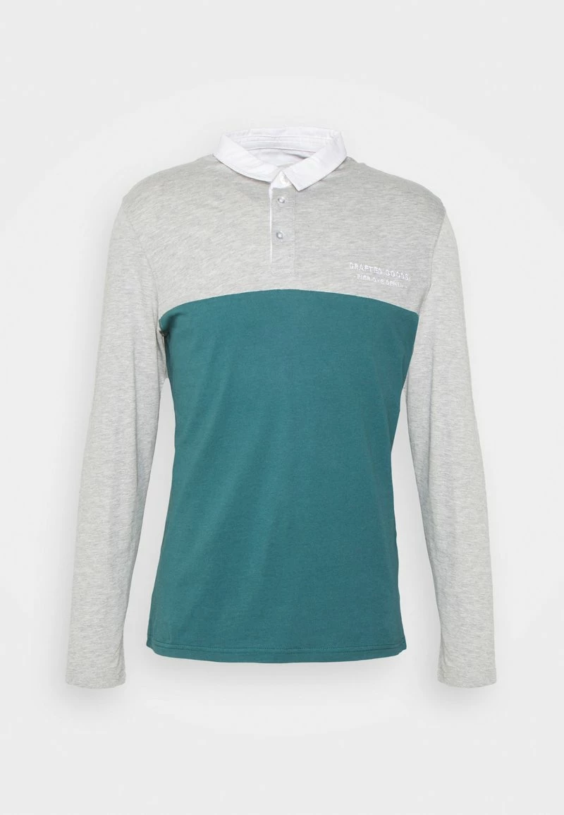 Pier One Hombre Camiseta De Manga Larga - Mottled Grey 6 Pier One Hombre Camiseta De Manga Larga - Mottled Grey - Imagen 4