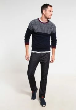 Pier One Hombre Jersey De Punto - Dark Blue -Pier One Comercio 09391d934efc481482e626bd726e538e