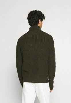 Pier One Hombre NEW CABLE TURTLENECK JUMPER - Jersey De Punto - Mottled Olive -Pier One Comercio 09f584fcd7ff4ee49986e03d0dd1f8e6