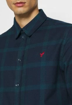Pier One Hombre Camisa - Dark Blue/teal -Pier One Comercio 0a32162ddc1d4ba9b1b4b257fbcd9b71