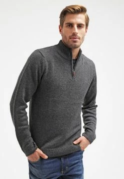 Pier One Hombre Jersey De Punto - Dark Grey Melange