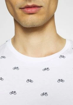 Pier One Hombre Camiseta Estampada - White -Pier One Comercio 0a9840b5875c4df99a3c95a6a2802caa