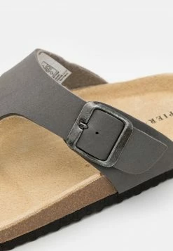 Pier One Unisexo UNISEX - Sandalias De Dedo - Grey -Pier One Comercio 0af88389a5f746428183789ef3f16ffe