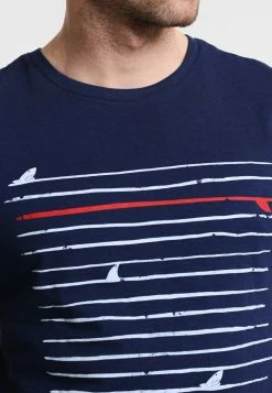 Pier One Camiseta Estampada - Navy, Hombre -Pier One Comercio 0cea6bd566f5403d903b0eb664a55dc2