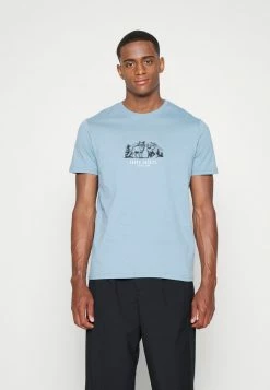 Pier One GRAPHIC T-SHIRT - Camiseta Estampada - Dark Blue, Hombre -Pier One Comercio 0ea80b6dbaff49f380665610f1cb739f