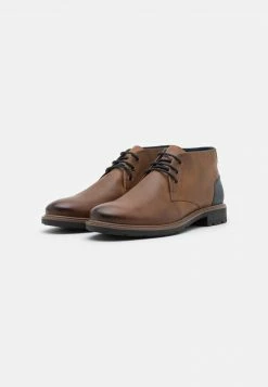Pier One LEATHER - Zapatos Con Cordones - Camel, Hombre -Pier One Comercio 0f6fd6831b8243d394878b435f963cfa