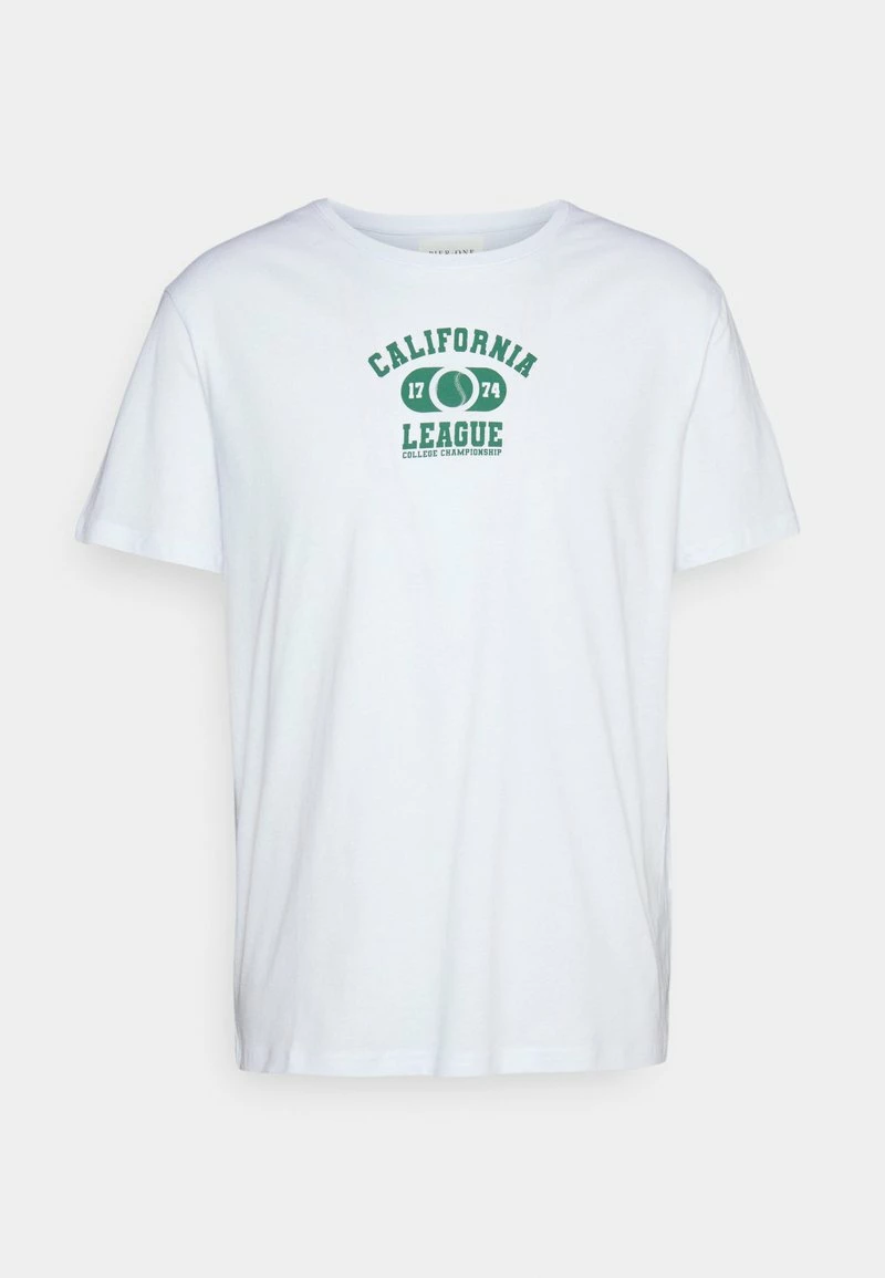 Pier One Hombre CALIFORNIA LEAGUE GRAPHIC T-SHIRT - Camiseta Estampada - White 8 Pier One Hombre CALIFORNIA LEAGUE GRAPHIC T-SHIRT - Camiseta Estampada - White - Imagen 6