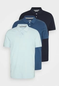 Pier One Hombre 3 PACK - Polo - Light Blue/blue/dark Blue -Pier One Comercio 0ff6d1a0739145f6be830ca146804cdf