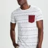 Pier One Hombre Camiseta Estampada - White -Pier One Comercio 1229f2b6ef6a417998fe7b4106375195