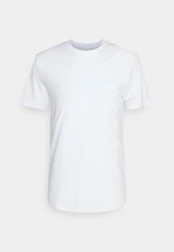 Pier One 3 PACK - Camiseta Básica - White/dark Grey, Hombre -Pier One Comercio 1469caaa43c640f78b17799dcea047aa