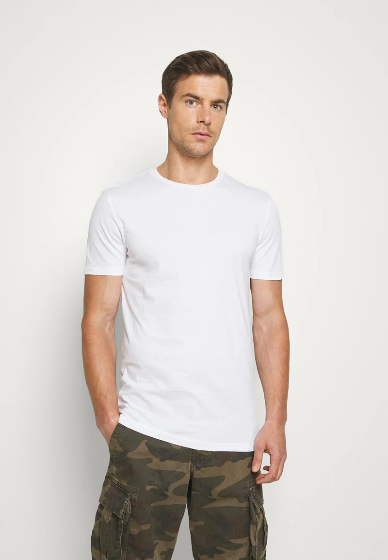 Pier One 7 PACK - Camiseta Básica - White, Hombre 5 Pier One 7 PACK - Camiseta Básica - White, Hombre - Imagen 3