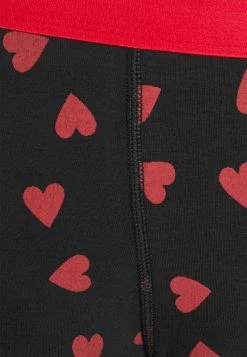 Pier One Hombre VALENTINE'S HEARTS BOXERS 2PACK - Culotte - Black/red -Pier One Comercio 161147e96ea645bfa289e82fb6901099