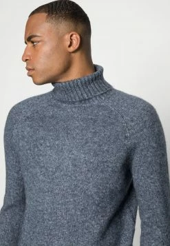 Pier One Hombre ESSENTIAL WINTER TURTLENECK / 512 - MOTTLED BLUE - Jersey De Punto - Mottled Blue -Pier One Comercio 16fc8d1fef144974bc7ea94314fd647b