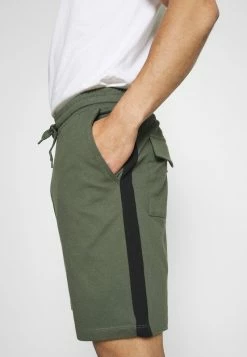 Pier One Hombre LOUNGE STRIPED SHORTS - Pantalón De Pijama - Khaki/black 10 Pier One Hombre LOUNGE STRIPED SHORTS - Pantalón De Pijama - Khaki/black -Pier One Comercio 1725d9373430436891026ca56137552c