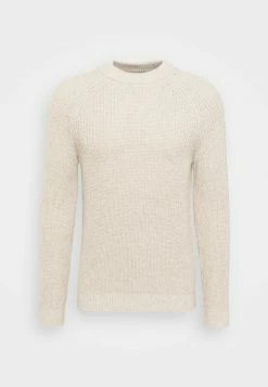 Pier One Hombre CHUNKY MOCKNECK JUMPER - Jersey De Punto - Mottled Beige -Pier One Comercio 1772a7d0f5fc49c6af7db3d2c2749802