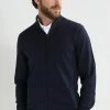 Pier One Hombre Chaqueta De Punto - Dark Blue -Pier One Comercio 18e870068a3d47659461831eca7d2ffa