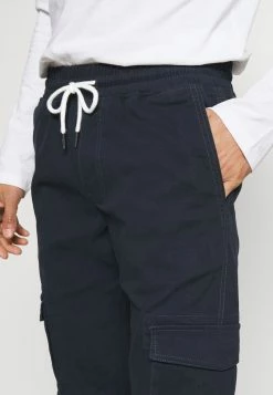Pier One Hombre Pantalones Cargo - Dark Blue -Pier One Comercio 1934b837ea3944deabcaa132afcbd584