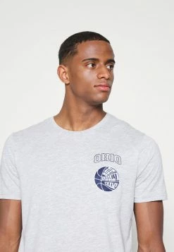 Pier One Hombre GRAPHIC T-SHIRT - Camiseta Básica - Mottled Grey -Pier One Comercio 19838a40eb6d4f398f5d69995b32d42f