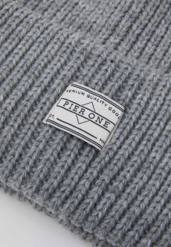 Pier One Unisexo 3 PACK UNISEX - Gorro - Black/grey/khaki -Pier One Comercio 198528d5ccb741b187f246bd3917d6bc