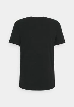 Pier One Hombre LOUNGE HENLEY TEE - Camiseta De Pijama - Black -Pier One Comercio 1a806339792a4482b5f33a1f165894d9