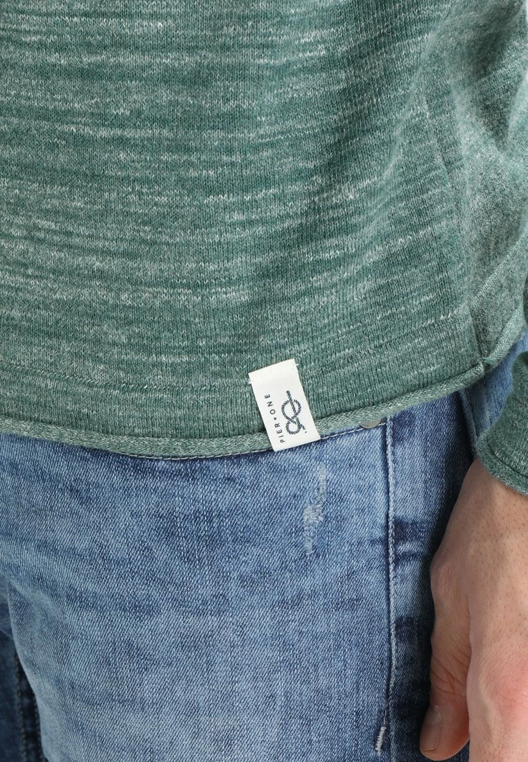 Pier One Hombre Jersey De Punto - Mottled Green 7 Pier One Hombre Jersey De Punto - Mottled Green - Imagen 5