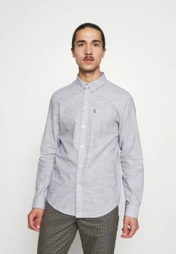 Pier One Hombre Camisa - Mottled Light Blue