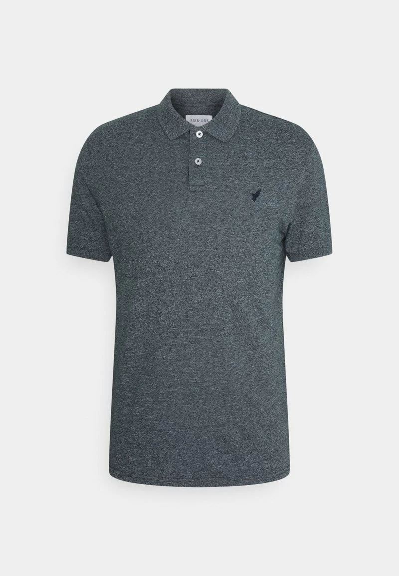 Pier One Hombre Polo - Mottled Blue 8 Pier One Hombre Polo - Mottled Blue - Imagen 6