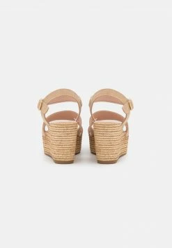 Pier One Mujer LEATHER - Sandalias Con Plataforma - Beige -Pier One Comercio 1d556df26970436ab96de13f0ba9239d