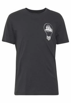 Pier One Hombre Camiseta Estampada - Black -Pier One Comercio 1f6b8358152a487bb18c972c17ca9454