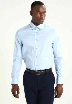 Pier One Hombre Camisa Elegante - Light Blue