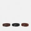 Pier One Unisexo 3 PACK UNISEX - Cinturón - Cognac/brown/black -Pier One Comercio 222ebcffd6e44faa95e79c47ffe12419