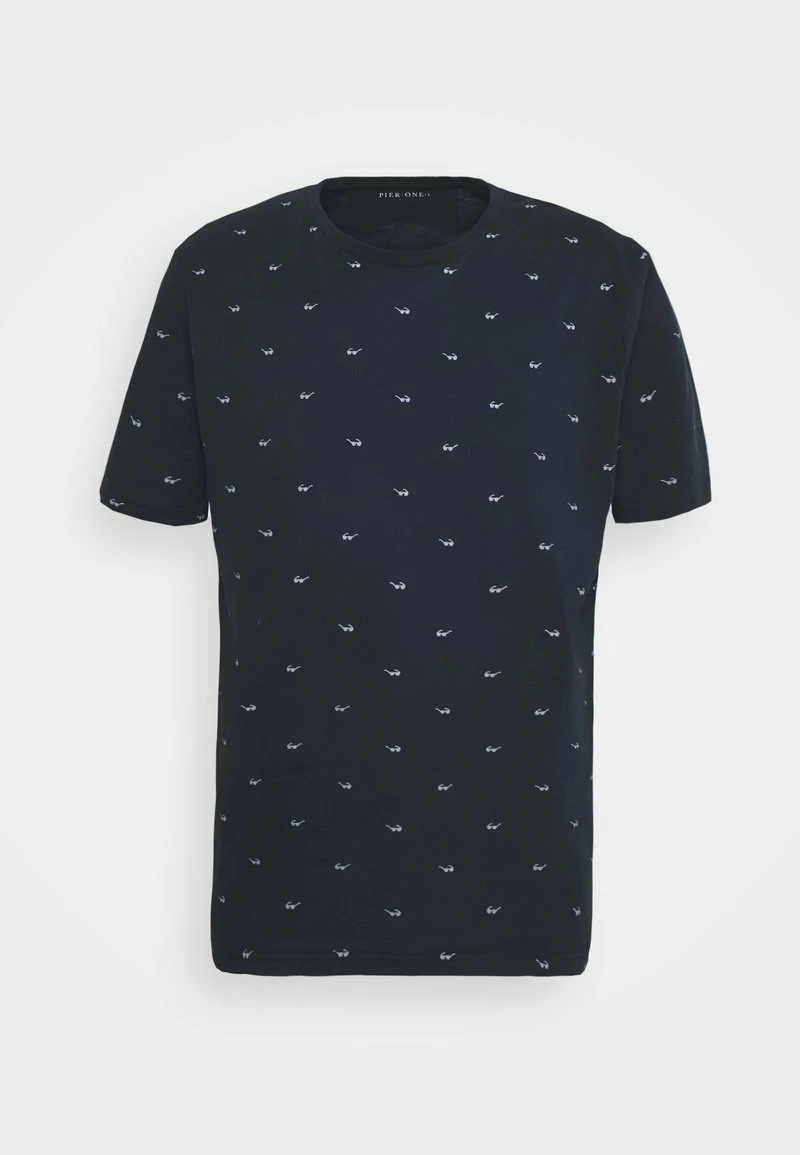 Pier One Hombre Camiseta Estampada - Dark Blue 6 Pier One Hombre Camiseta Estampada - Dark Blue - Imagen 4