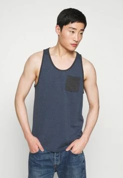 Pier One Top - Mottled Blue, Hombre