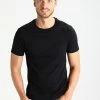 Pier One Hombre Camiseta Básica - Black -Pier One Comercio 240072a406dd48c99e12c4f14a21d70a