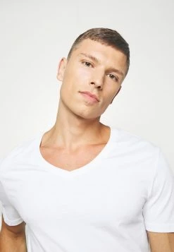 Pier One Hombre 2 PACK - Camiseta Básica - White -Pier One Comercio 2464778c5d314b51b098f8e722d959b0