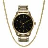Pier One Hombre SET - Reloj - Gold-coloured