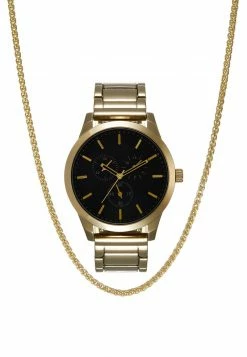 Pier One Hombre SET - Reloj - Gold-coloured
