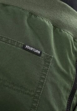 Pier One Hombre Pantalones Cargo - Dark Green -Pier One Comercio 267eb1a5169a4c549f08e5f864e0bce4