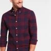 Pier One Hombre Camisa - Dark Blue/bordeaux -Pier One Comercio 2707c86bb2d14194bd4bc2e7004dfc6e