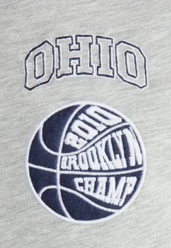 Pier One Hombre GRAPHIC T-SHIRT - Camiseta Básica - Mottled Grey -Pier One Comercio 27d5aa661ef74d159174b32d98746d2b