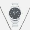 Pier One Unisexo SET UNISEX - Reloj - Silver-coloured -Pier One Comercio 28ea688832d64ab18c9cf413593a9cdd