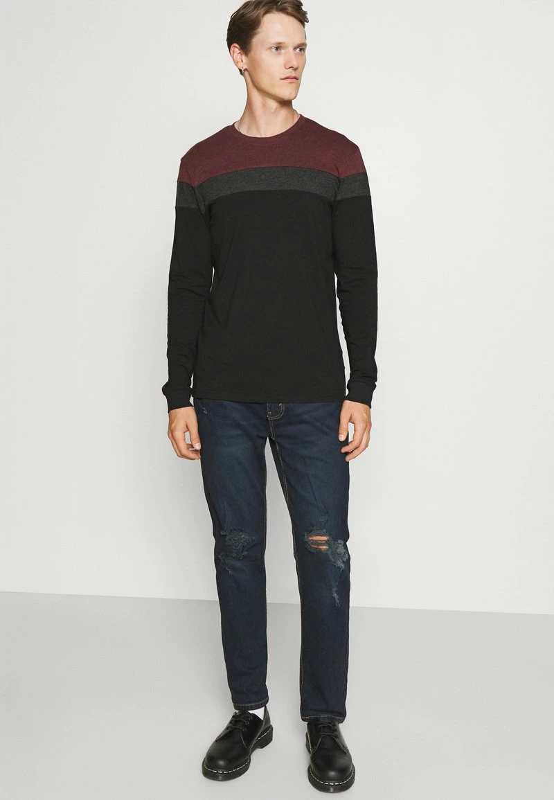 Pier One Hombre Camiseta De Manga Larga - Bordeaux/dark 6 Pier One Hombre Camiseta De Manga Larga - Bordeaux/dark - Imagen 4